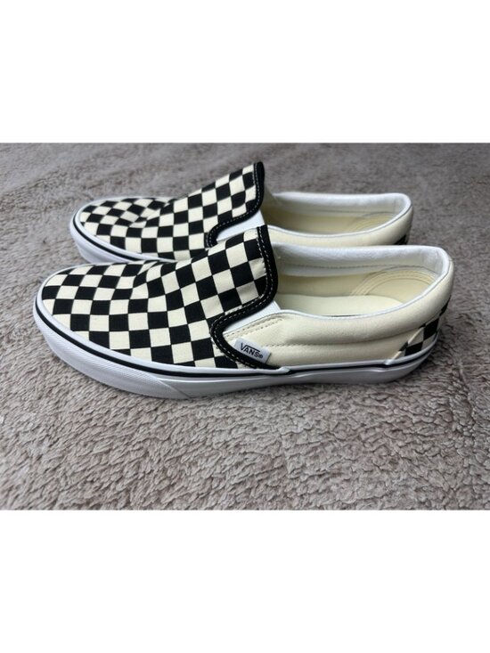 Vans Classic Slip-On Canvas Black/White Checkerboard (VN000EYEBWW) 7.5 M /  W 9 main image 5
